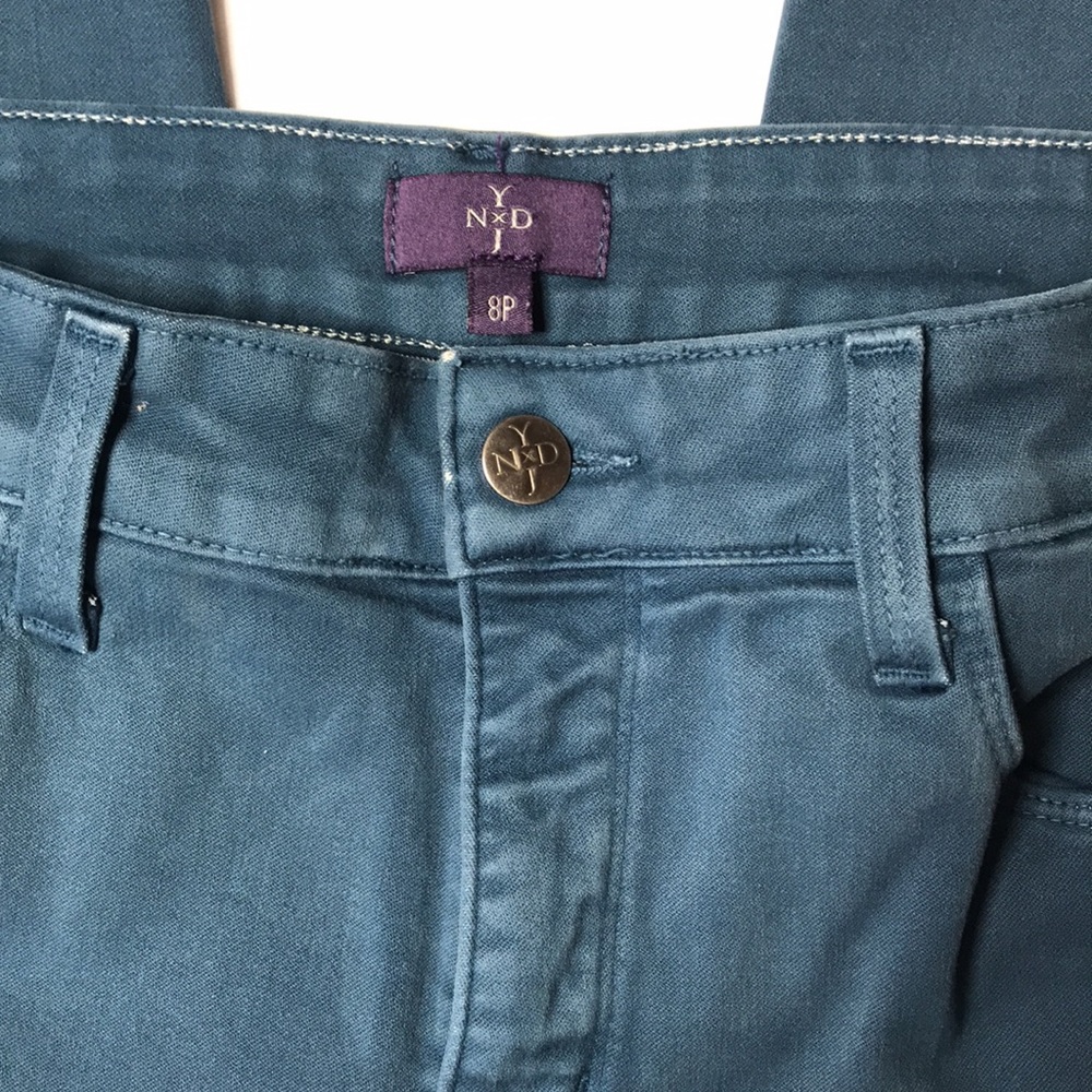 NYDJ Blue Denim Slacks - Picture 5 of 7